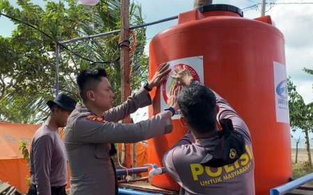 STIK Angkatan 83 Bangun Sumur Bor, Perkuat Pengabdian Polri untuk Negeri