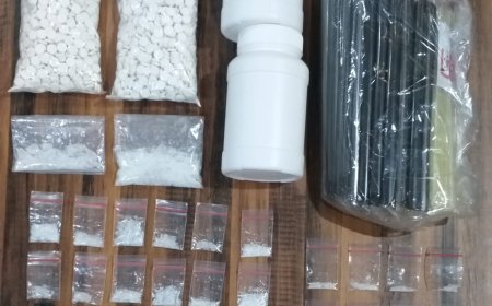 Polrestabes Surabaya Ungkap Peredaran Sabu 109 Gram dan 2.000 Pil LL