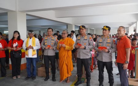 Kapolda Jatim Pastikan Kesiapan Personel di Vihara Buddayana