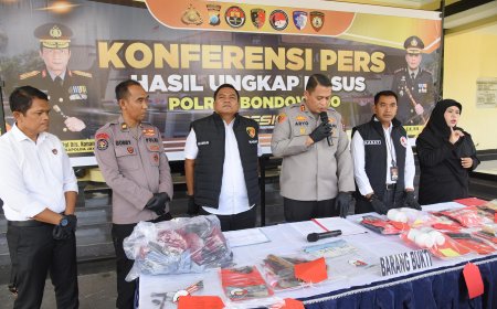 11 Motor Hasil Curanmor Diamankan Polres Bondowoso