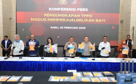 Polri Selamatkan 7 Bayi dari Sindikat Perdagangan Manusia