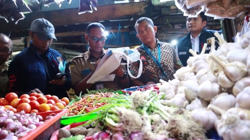 Jelang Ramadhan, Satgas Pangan Polres Tanjungperak Cek Stok Bapokting
