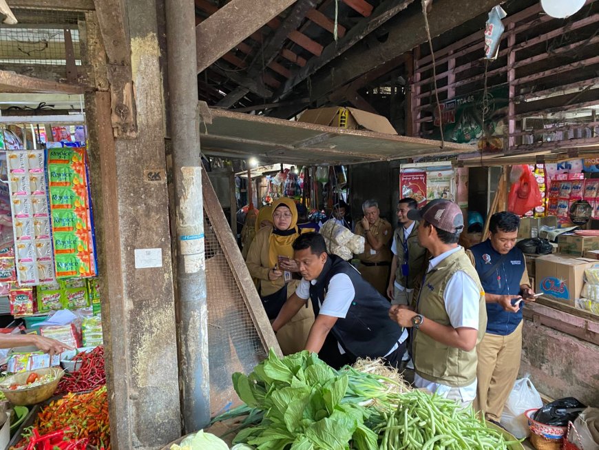 Satgas Saber Polres Bojonegoro Gandeng TPID Lakukan Sidak Sembako Menjelang Ramadhan
