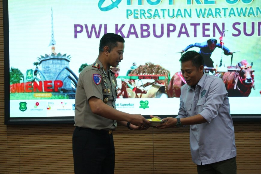 Kapolres Sumenep Ajak Wartawan Bangun Jurnalisme Sehat di HPN 2026