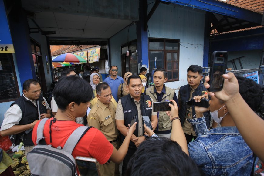 Satgas Pangan Polres Madiun Pastikan Stabilitas Harga Bapokting di Pasar