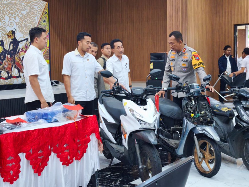 Polresta Sidoarjo Bekuk Komplotan Penipuan Motor Modus Minta Tolong