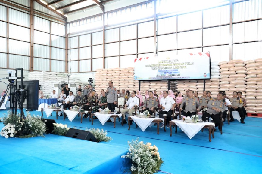 Polda Jatim Miliki Gudang Jagung, Presiden RI Resmikan