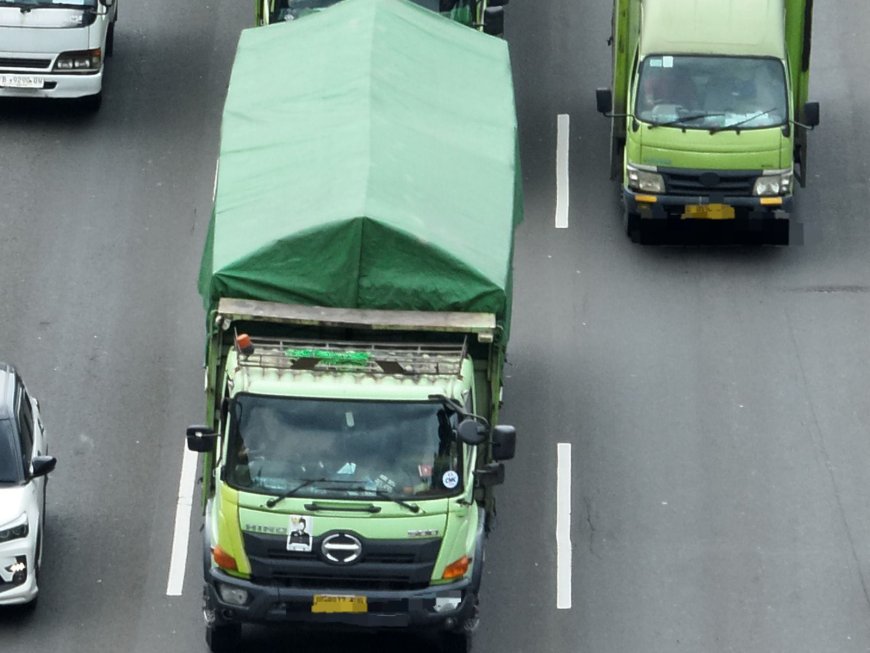 Korlantas Polri Pantau Angkutan Barang dengan ETLE Drone Patrol