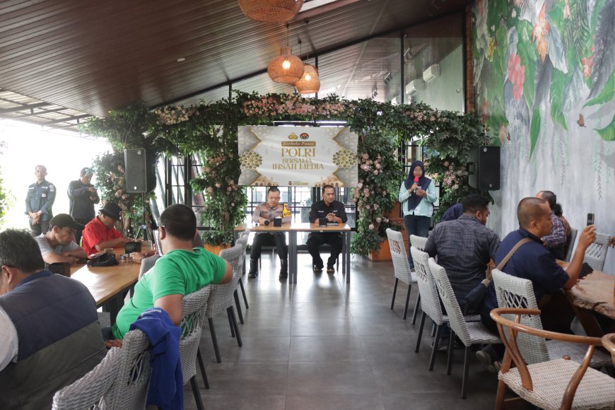 Pererat Kemitraan, Polres Malang Silaturahmi dan Buka Puasa Bersama Wartawan