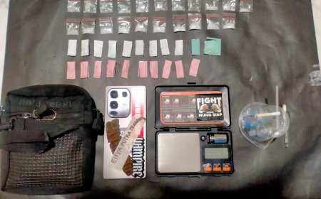 Polres Malang Amankan 21 Paket Sabu, Pengedar Ditangkap di Lawang