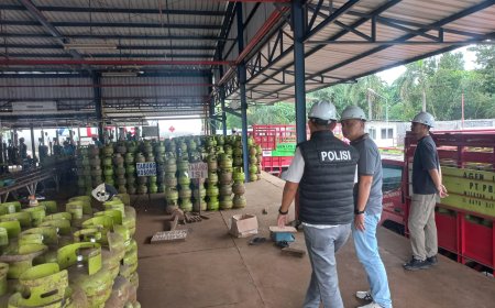 Polres Bondowoso Jaga Distribusi LPG 3 Kg Bebas Penyimpangan