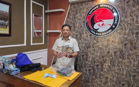 Polres Ngawi Tindak Tegas Peredaran Obat Keras Ilegal