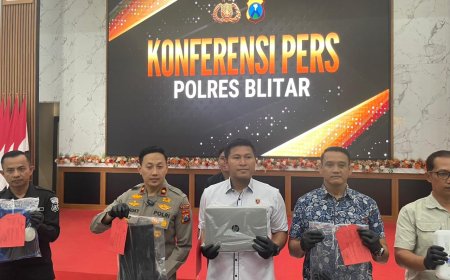 Pembobol Sekolah Berulang Kali Dibekuk Polisi di Blitar