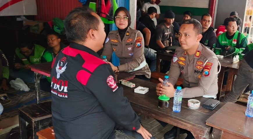 Polresta Malang Kota Libatkan Ojol Hadapi Dampak Isu Global