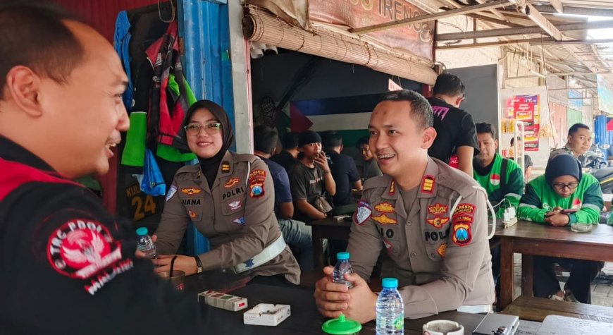 Komunitas Ojol Dilibatkan, Polresta Malang Kota Antisipasi Isu Global