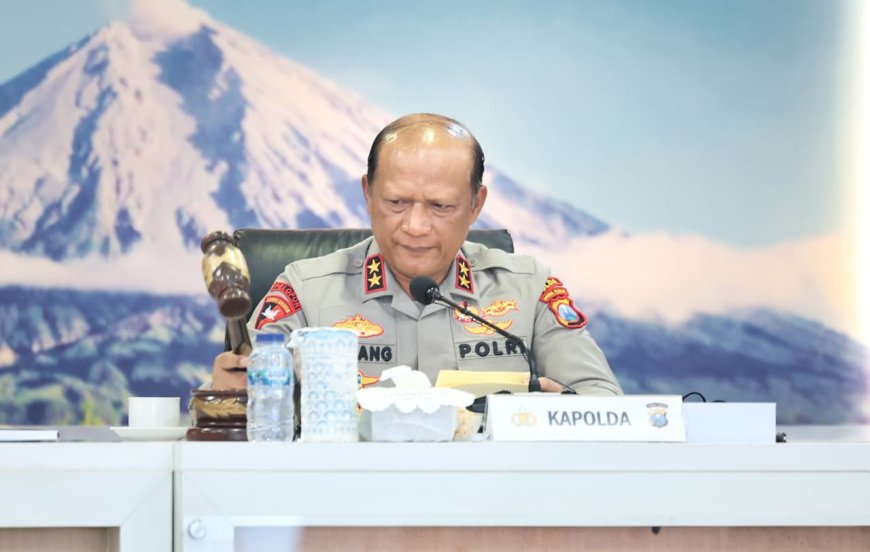 Pimpin Anev, Kapolda Jatim Apresiasi Stabilitas Kamtibmas