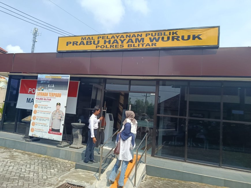Polres Blitar Hadirkan Kemudahan Layanan di MPP