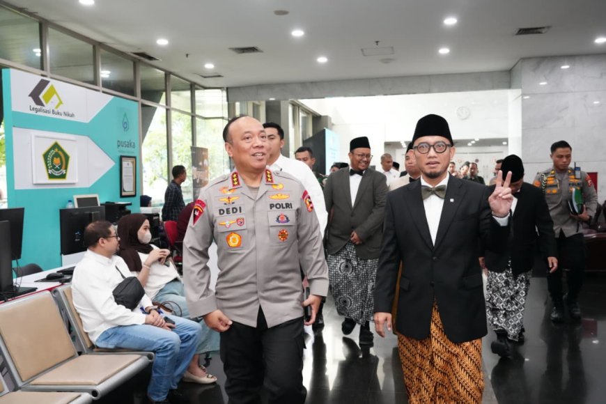 Polri dan Kemenhaj Komitmen Lindungi Jemaah Lewat Satgas Haji
