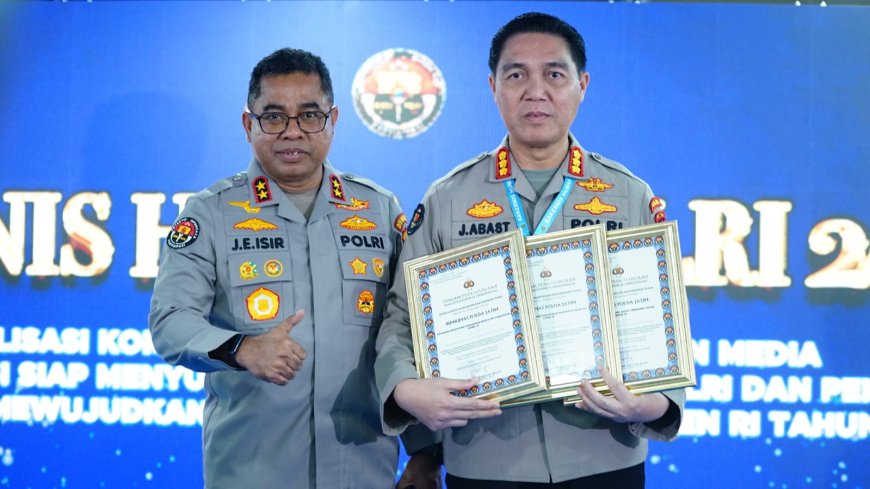 Raih 3 Penghargaan, Bidhumas Polda Jatim Makin Berprestasi