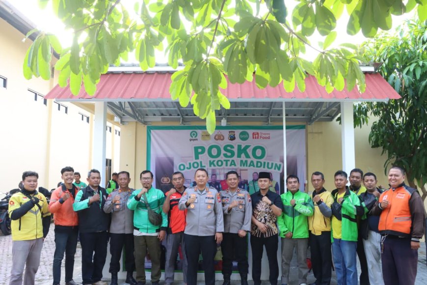 Polres Madiun Kota Pererat Kemitraan dengan Ojol