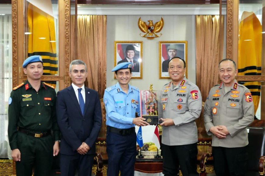 Polri Tegaskan Komitmen Keselamatan Peacekeeper, Perkuat Kerja Sama dengan PBB