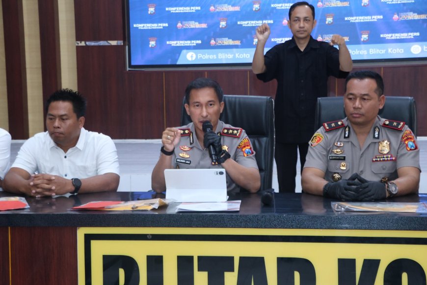 Polres Blitar Kota Tindak Tegas Sindikat Curanmor