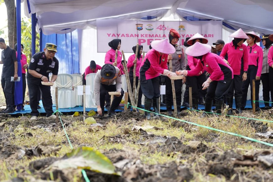 Kebun Jagung Baru Polres Bojonegoro Dukung Ketahanan Pangan