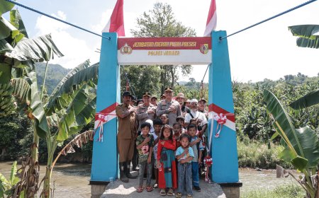 Kapolres Jember Resmikan Infrastruktur untuk Keselamatan Warga