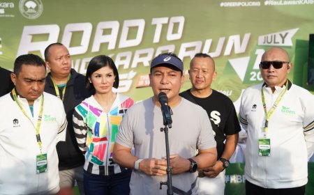 Riau Bhayangkara Run Kembali Satukan Olahraga dan Edukasi