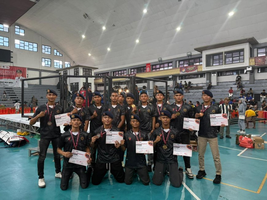 Empat Medali Emas Jadi Kebanggaan Brimob Jatim