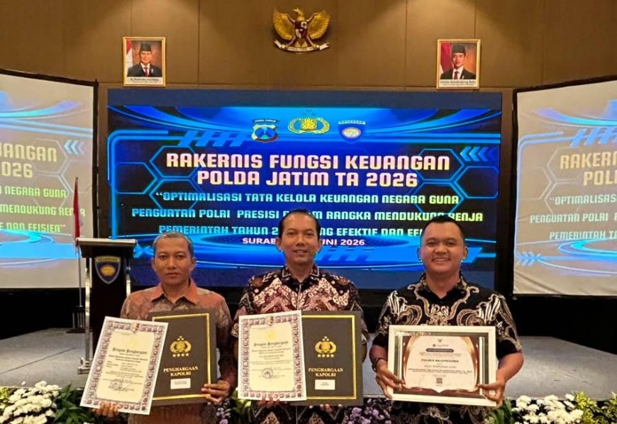 Tiga Penghargaan Jadi Bukti Profesionalisme Polres Bojonegoro